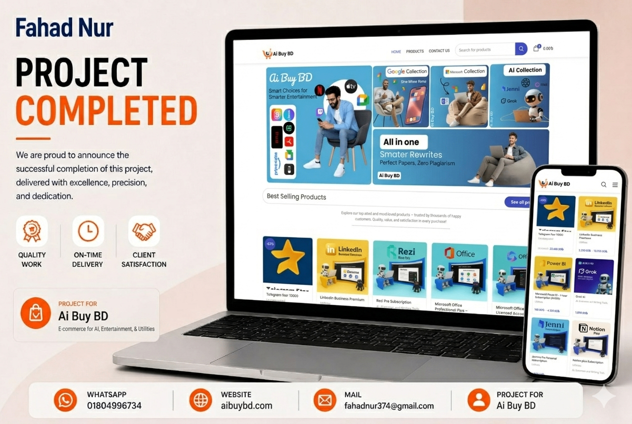 Ai Buy BD project showcase