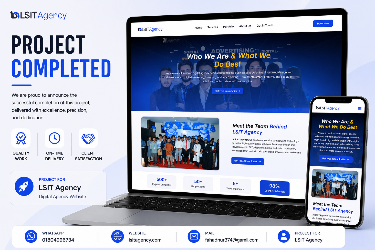 LSIT Agency project showcase